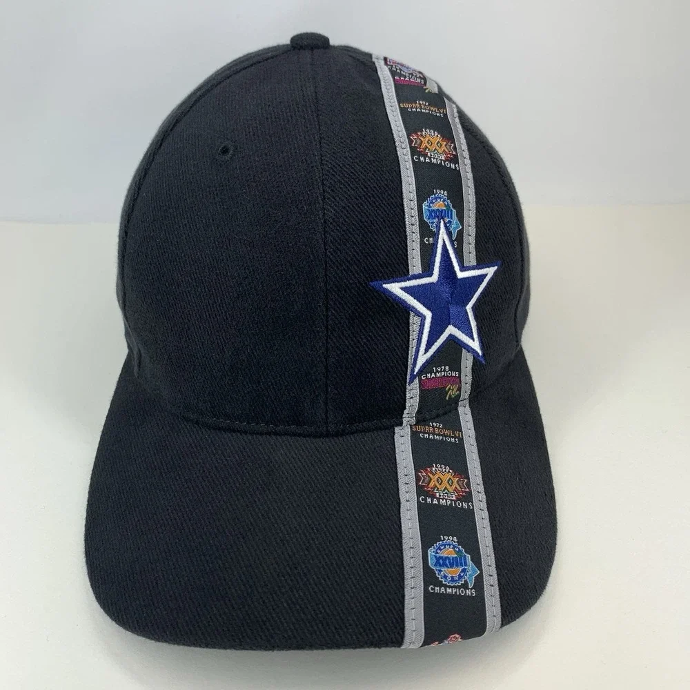 Dallas Cowboys Hat Drew Pearson NFL Super Bowl Champions Vintage Baseball Cap